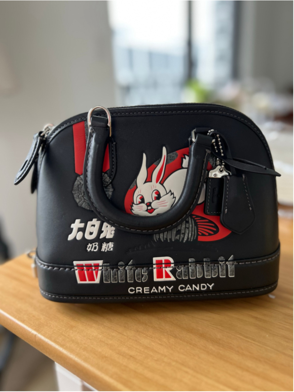 RARE Coach x White Rabbit Candy Revel Bag Black - Asia Exclusive Lunar New Year